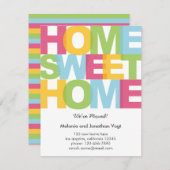 Ankündigung von Zuhause Sweet Zuhause Moving (Vorne/Hinten)