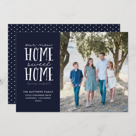 Ankündigung von Zuhause Sweet Zuhause Moving (Vorne/Hinten)