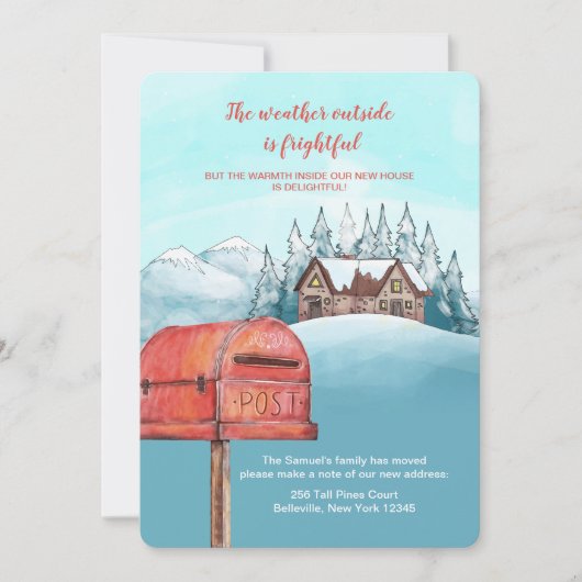 Ankündigung von Zuhause Sweet Zuhause Moving (Vorderseite)