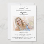 Ankündigung von zwei Foto-Fun-Typ-Graduate (Rückseite)