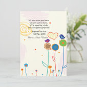 Ankündigung wachsender Schwangerschaft (Stehend Vorderseite)