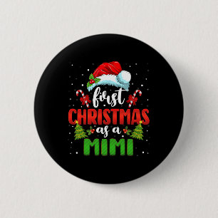 Ankündigung Weihnachten als Mimi-Familie Button