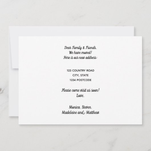 Ankündigung zu blauen Farben (Rückseite)