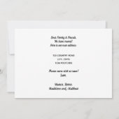 Ankündigung zu grünem Weiß in der Stadt (Rückseite)