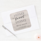 Ankündigung | Zuhause Sweet Zuhause Sticker (Umschlag)
