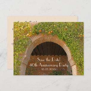 Ankündigung zum 40. Hochzeitstag rett