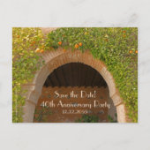 Ankündigung zum 40. Hochzeitstag rett (Vorderseite)