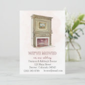 Ankündigung zum Ändern der Adresse, Fireplace (Stehend Vorderseite)