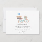 Ankündigung zum Ändern der Adresse in Watecolor (Rückseite)