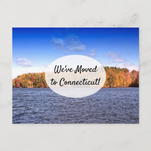 Ankündigung zum Herbst in Connecticut (Vorderseite)