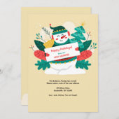 Ankündigung zum Holiday Snowman Moving (Vorne/Hinten)