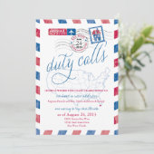 Ankündigung zum militärischen Umzug von West-Luftf (Stehend Vorderseite)