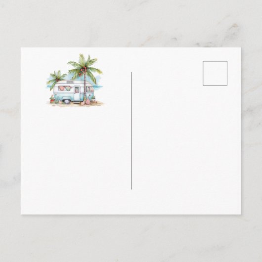 Ankündigung zum Retro Camper Holiday Moving (Rückseite)