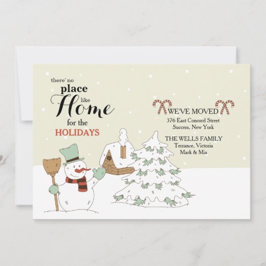 Ankündigung zum Schneemann (Vorderseite)