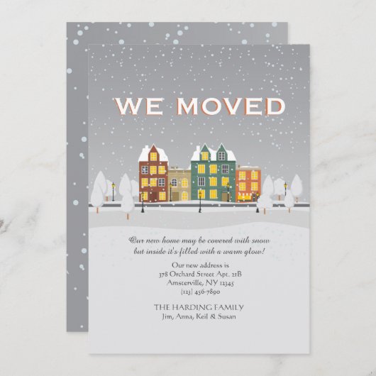 Ankündigung zum Schneemobil (Vorne/Hinten)