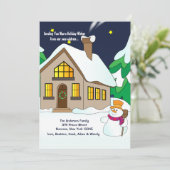 Ankündigung zum Snowman Holiday Moving (Stehend Vorderseite)