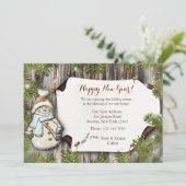 Ankündigung zum Snowman Holiday Moving (Stehend Vorderseite)