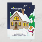 Ankündigung zum Snowman Holiday Moving (Vorne/Hinten)