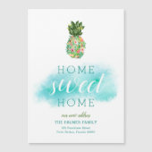 Ankündigung zum tropischen Ananas (Vorderseite)