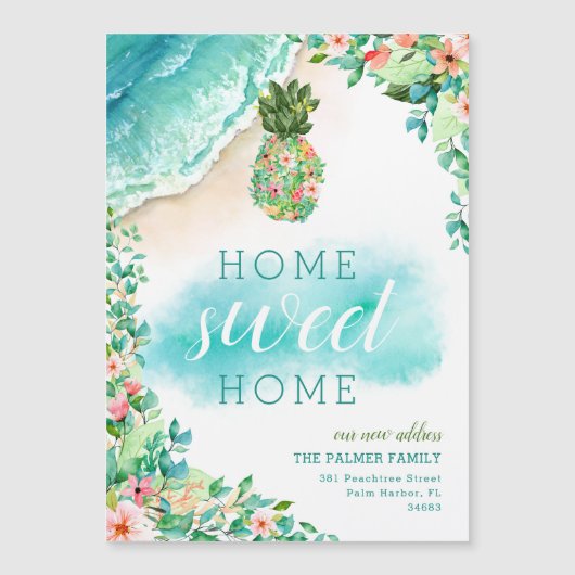 Ankündigung zum tropischen Ananas (Vorderseite)