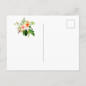 Ankündigung zum Tropischen Hibiskus Postkarte (Rückseite)