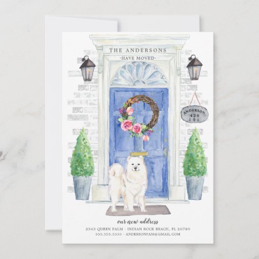 Ankündigung zum Umziehen der Tür an der abgeschott (Vorderseite)