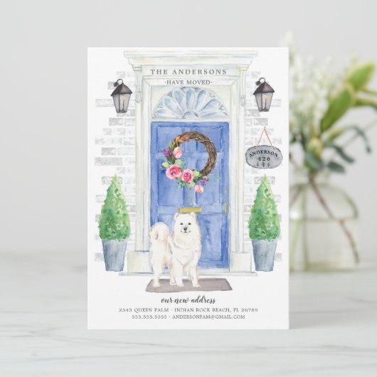 Ankündigung zum Umziehen der Tür an der abgeschott (Stehend Vorderseite)