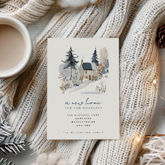 Ankündigung zum Umzug des Blue Winter House