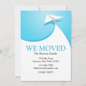 Ankündigung zum Verschieben von Flugzeug (Vorderseite)