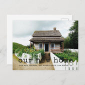 Ankündigung zum Verschieben von Fotos mit einfache Postkarte (Vorne/Hinten)