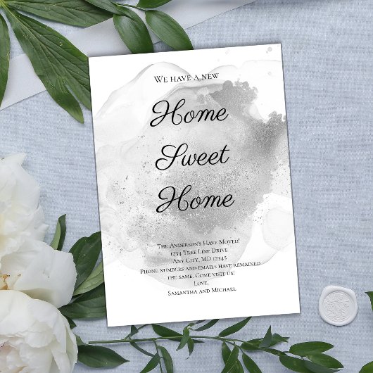 Ankündigung zum Verschieben von Silver Watercolor