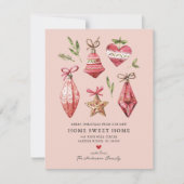 Ankündigung zum Weihnachtsfest (Vorderseite)