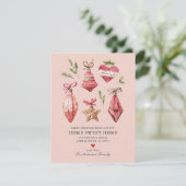 Ankündigung zum Weihnachtsfest (Stehend Vorderseite)