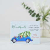 Ankündigung zum Weihnachtsfest (Stehend Vorderseite)