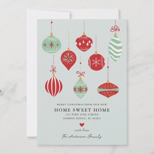 Ankündigung zum Weihnachtsfest (Vorderseite)