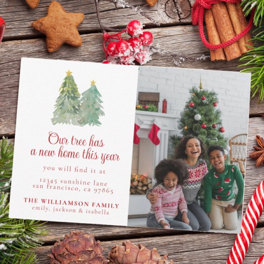 Ankündigung zum Weihnachtsfest im Foto