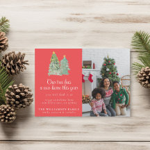 Ankündigung zum Weihnachtsfest im Foto