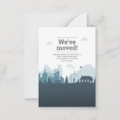 Ankündigung zur Adressverschiebung (Vorderseite)