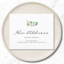 Ankündigung zur Änderung der Adresse