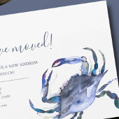 Ankündigung zur Änderung der Adresse Blue Crab Mov