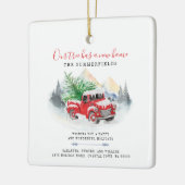 Ankündigung zur Änderung der Adresse Keramikornament (Links)