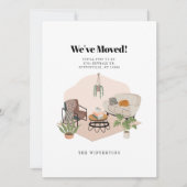 Ankündigung zur Änderung der Adressenverschiebung (Vorderseite)