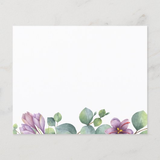 Ankündigung zur Änderung der Eukalyptus-Adresse (Rückseite)