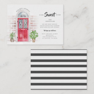 Ankündigung zur Änderung der Roten Tür des Haushal