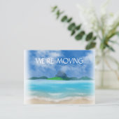 Ankündigung zur Änderung der Strandfarbe (Stehend Vorderseite)