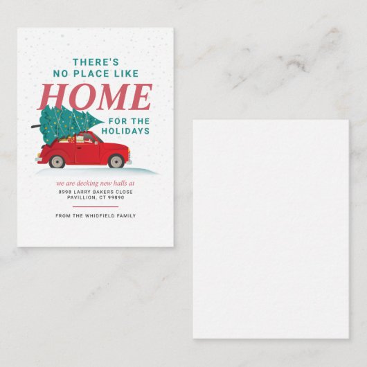 Ankündigung zur Änderung der Weihnachtsansprache (Vorne/Hinten)