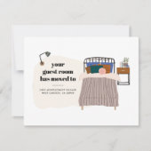 Ankündigung zur Änderung des AdressenGuest Room (Vorderseite)