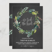 Ankündigung zur Ankündigung der Khalkboard-Foliage (Vorne/Hinten)