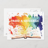 Ankündigung zur Ankündigung des Buchstarts - indiv (Vorne/Hinten)