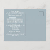 Ankündigung zur Ankündigung von benutzerdefinierte (Rückseite)